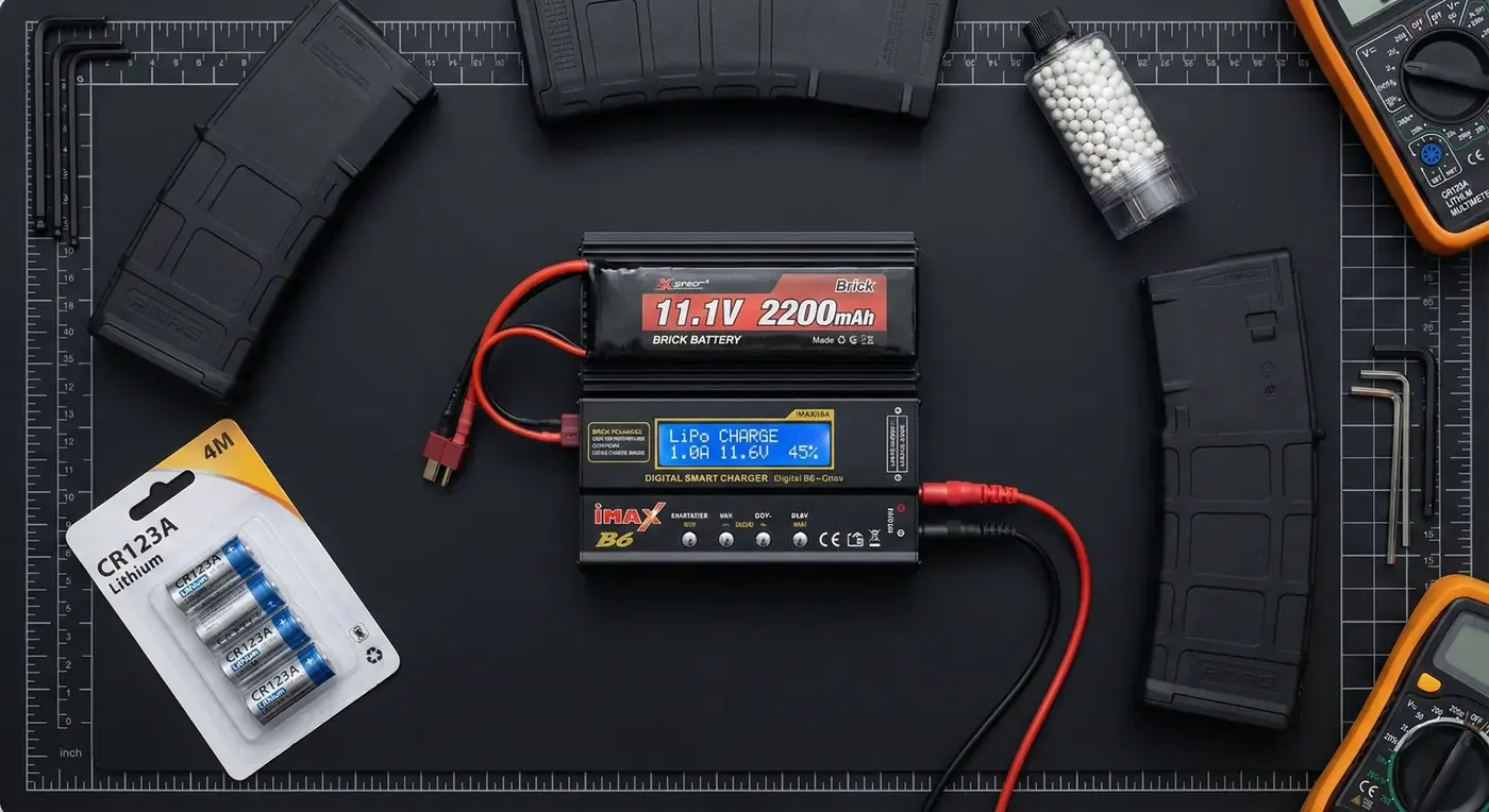 Alimentation batteries et chargeurs - AirsoftXpert Seysses