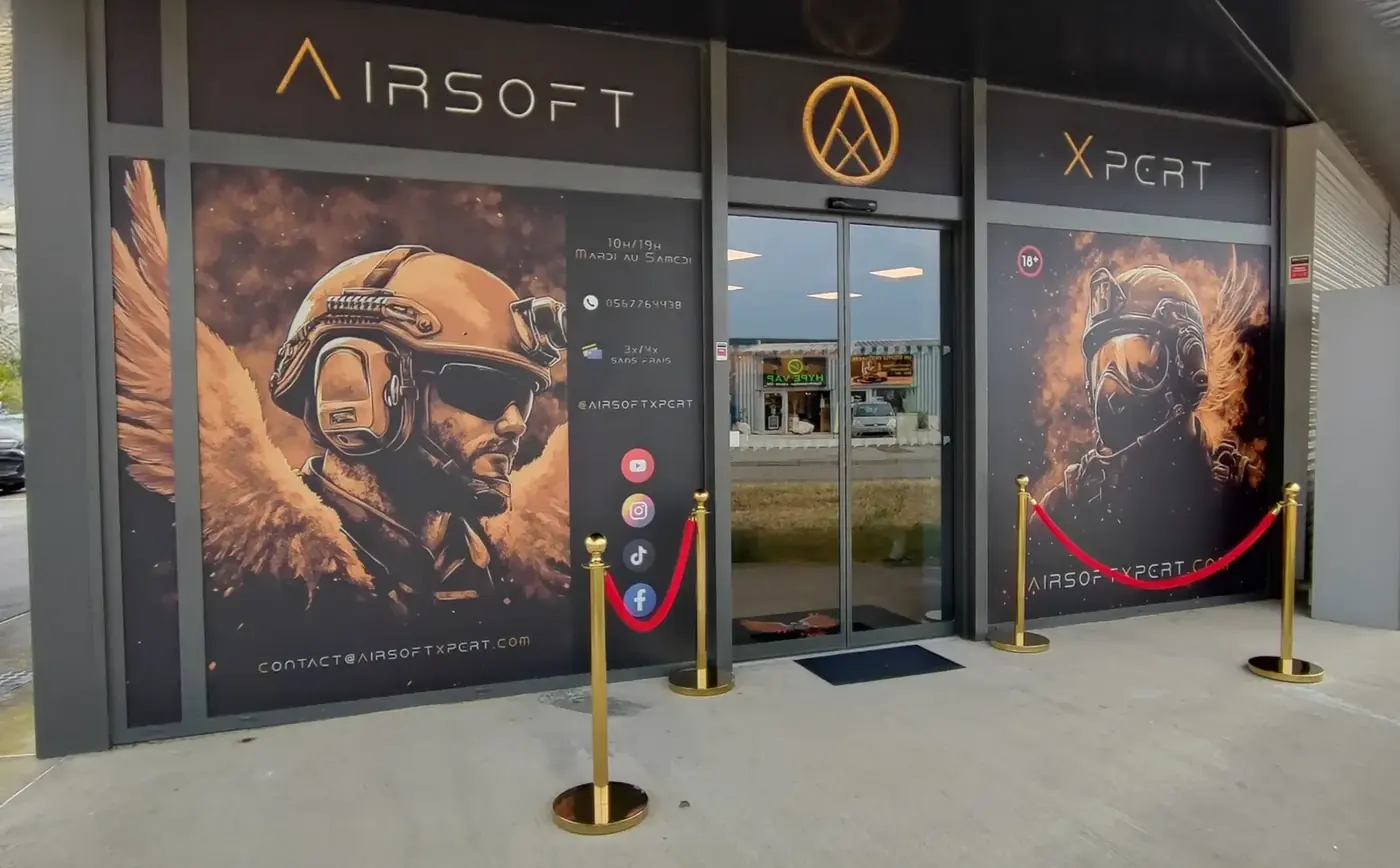 Devanture airsoftxpert - AirsoftXpert Seysses