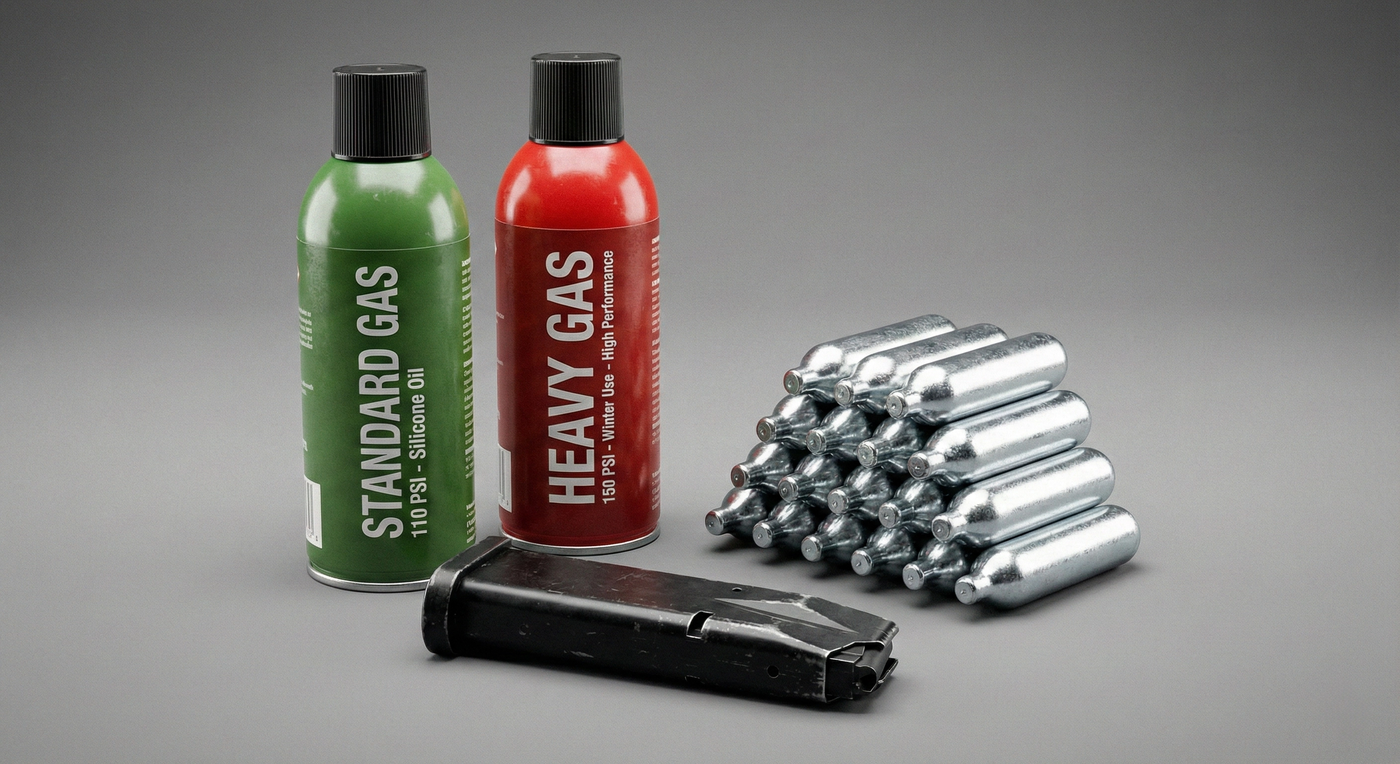 La propulsion gaz ou co2 - AirsoftXpert Seysses