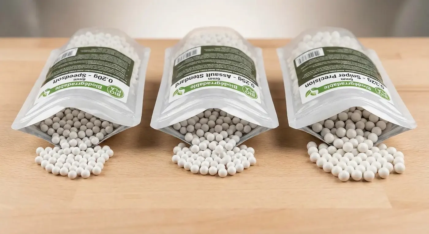 Les billes 6mm grammage et biodégradabilité - AirsoftXpert Seysses