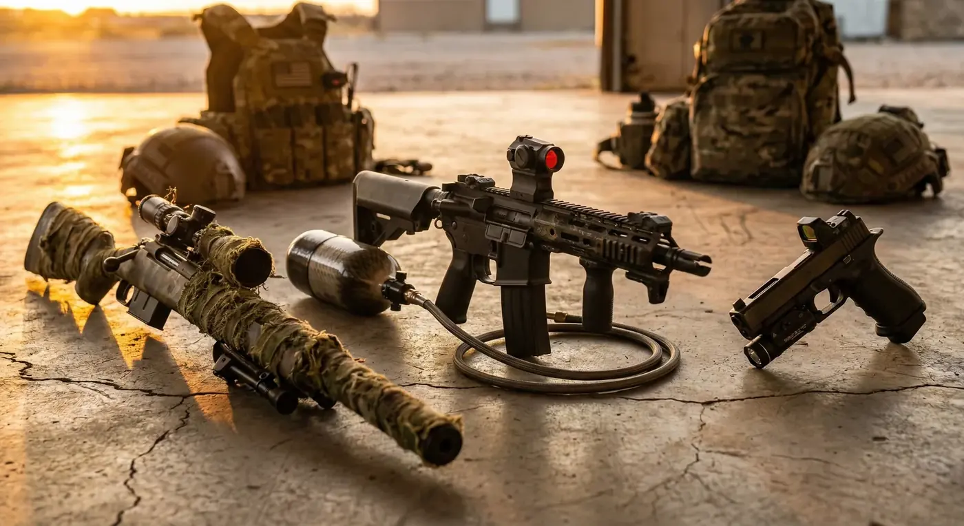 Les répliques et le hpa le coeur du jeu - AirsoftXpert Seysses