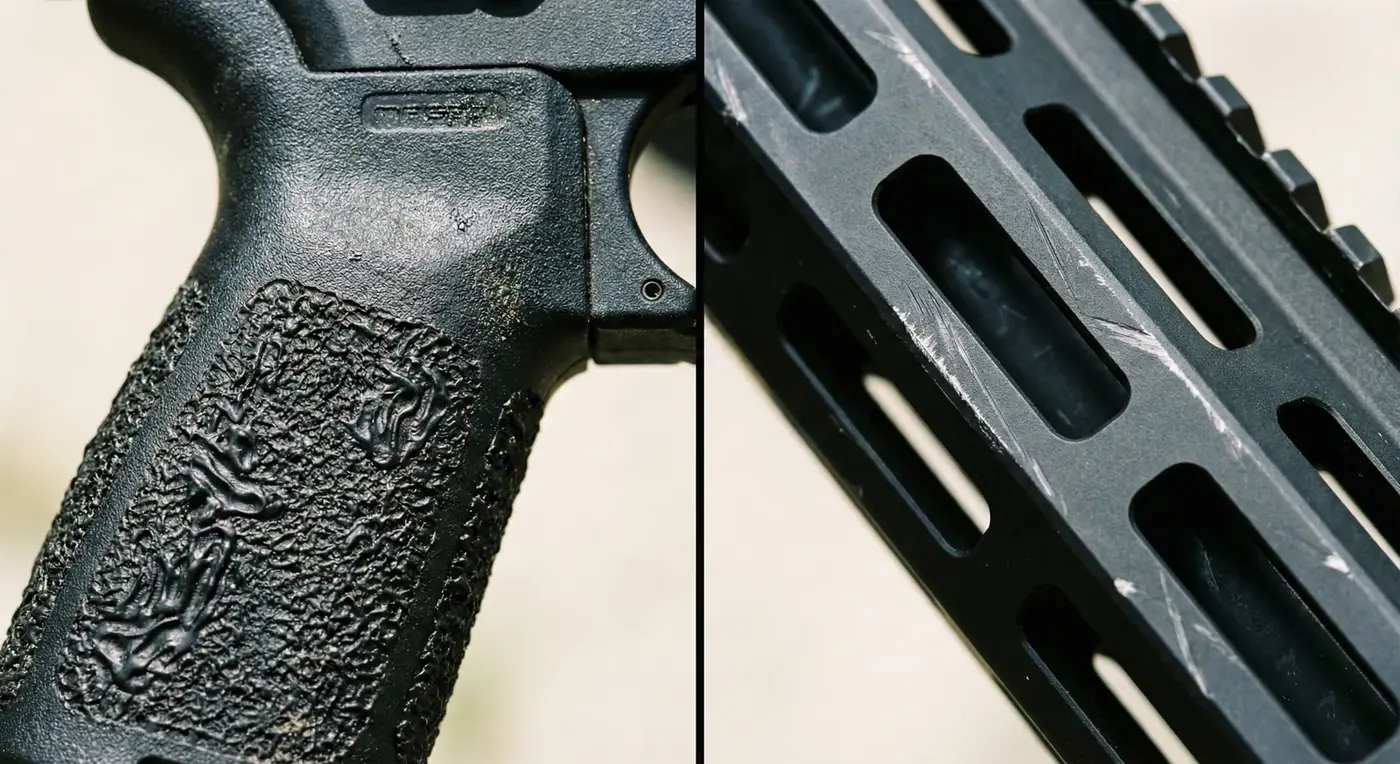 Pistol grips & garde-mains
