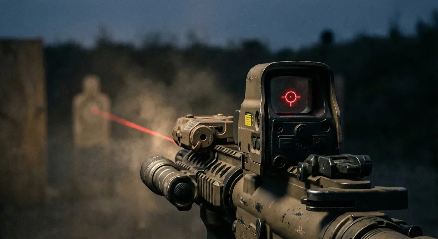Visée et acquisition optiques lasers et peq - AirsoftXpert Seysses